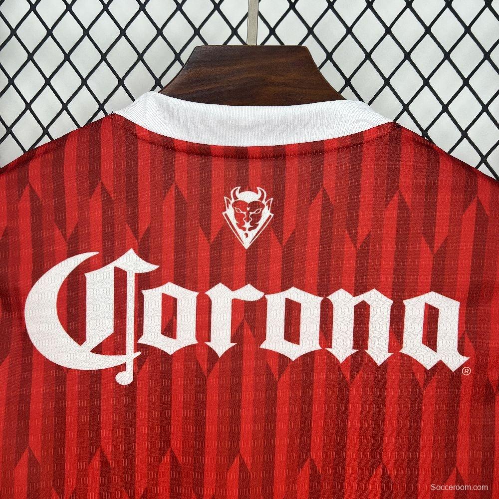 25/26 Deportivo Toluca Home Jersey