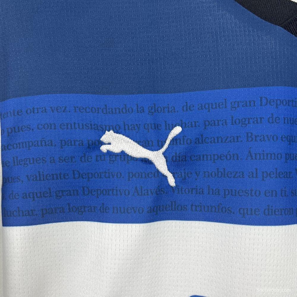 25/26 Deportivo Alaves Away Jersey