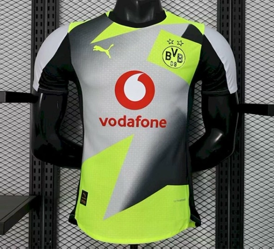 2025/26 Player Version Mens Borussia Dortmund Away Jersey