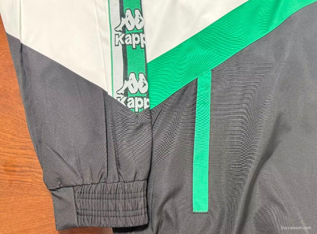 96/97 Real Betis White/Black Windbreaker