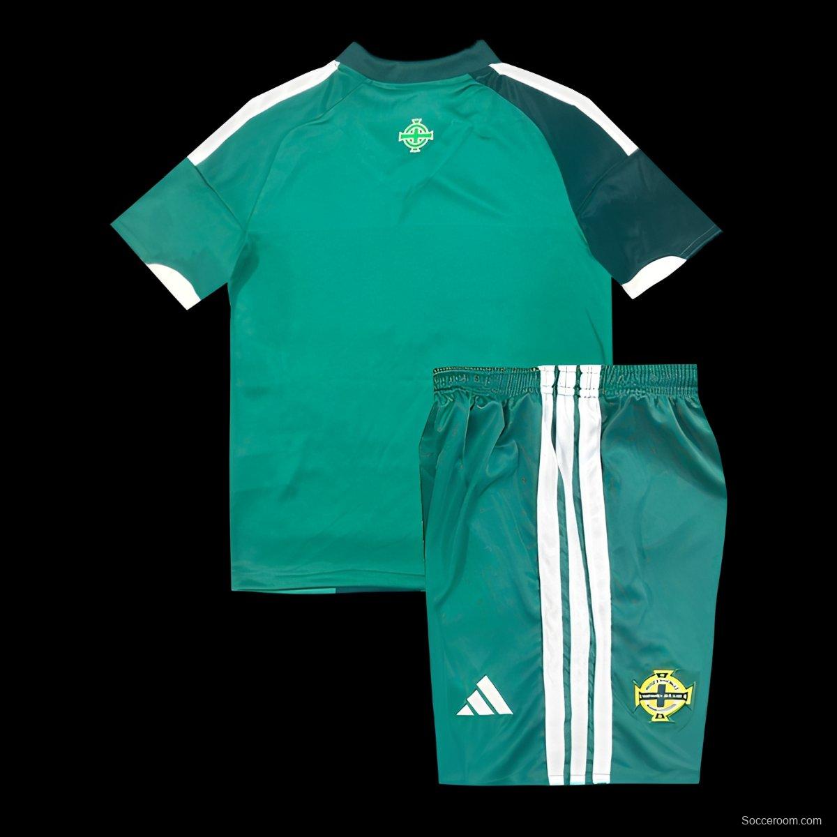 2026 Kids Northern Ireland Home Jersey