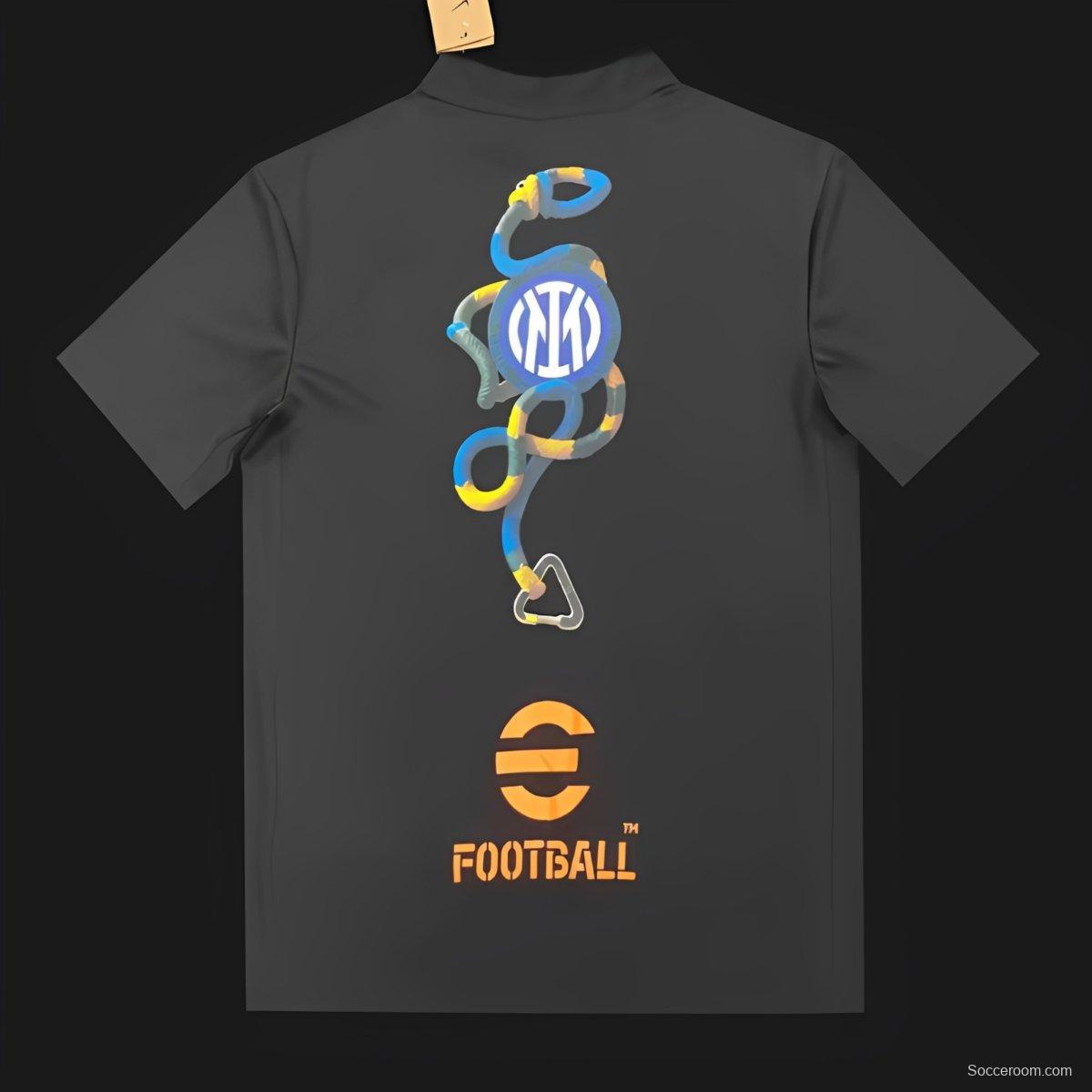 25/26 Nike Inter Milan Dri-FIT Academy Pro SE Pre-Match Black Jersey
