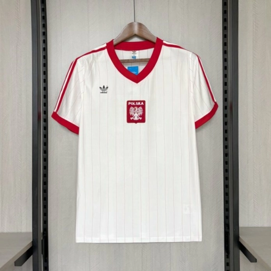 1982 Retro Poland Home Jersey