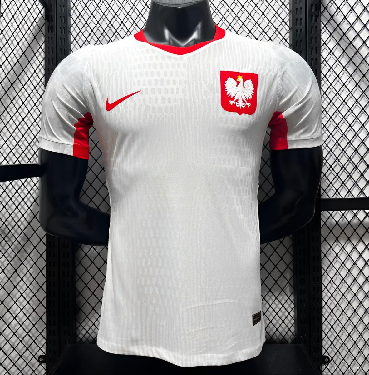 Player Version 2026 Poland Home Jersey