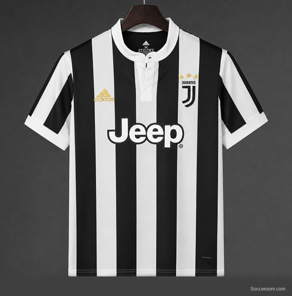 Retro 17/18 Juventus Home Jersey