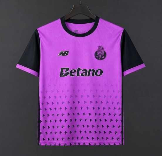 25/26 FC Porto Training Purple/Black Jersey