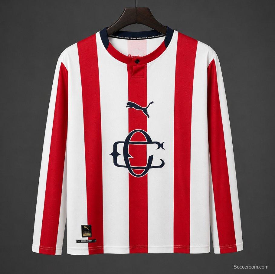 26/27 Chivas Guadalajara 120th Anniversary Long Sleeve Jersey