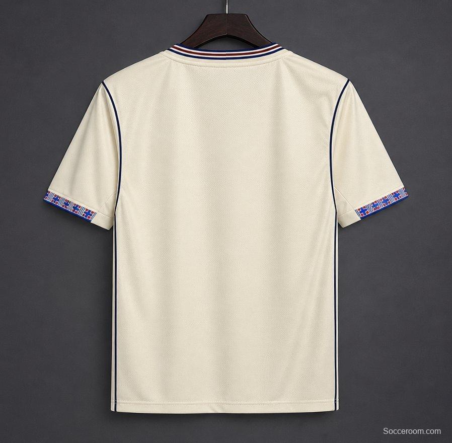 26/27 FC Barcelona Special Edition "Mashup" Away Jersey - Cream/Blue Stripe - As worn by Messi, Pedri, Yamal
