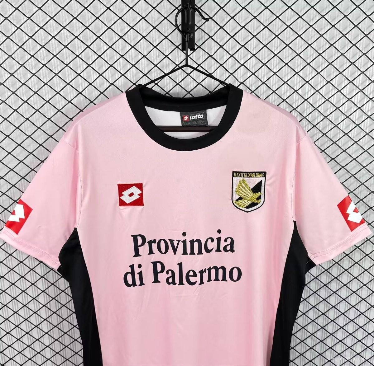 Retro 2004/06 U.S. Città di Palermo Pink & Black Home Jersey