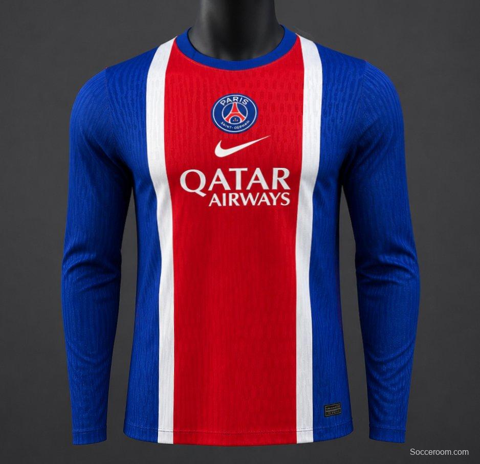 Player Version 26/27 PSG Home Long Sleeve Jersey
