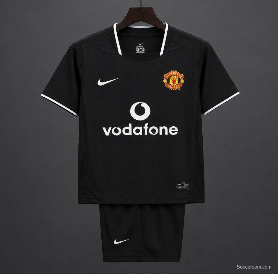 Retro 03/04 Kids Manchester United Away Jersey
