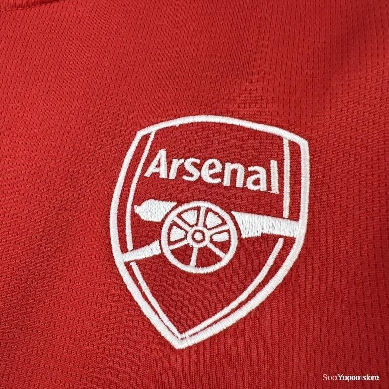 26/27 Arsenal Home Jersey Champions Cup Printing