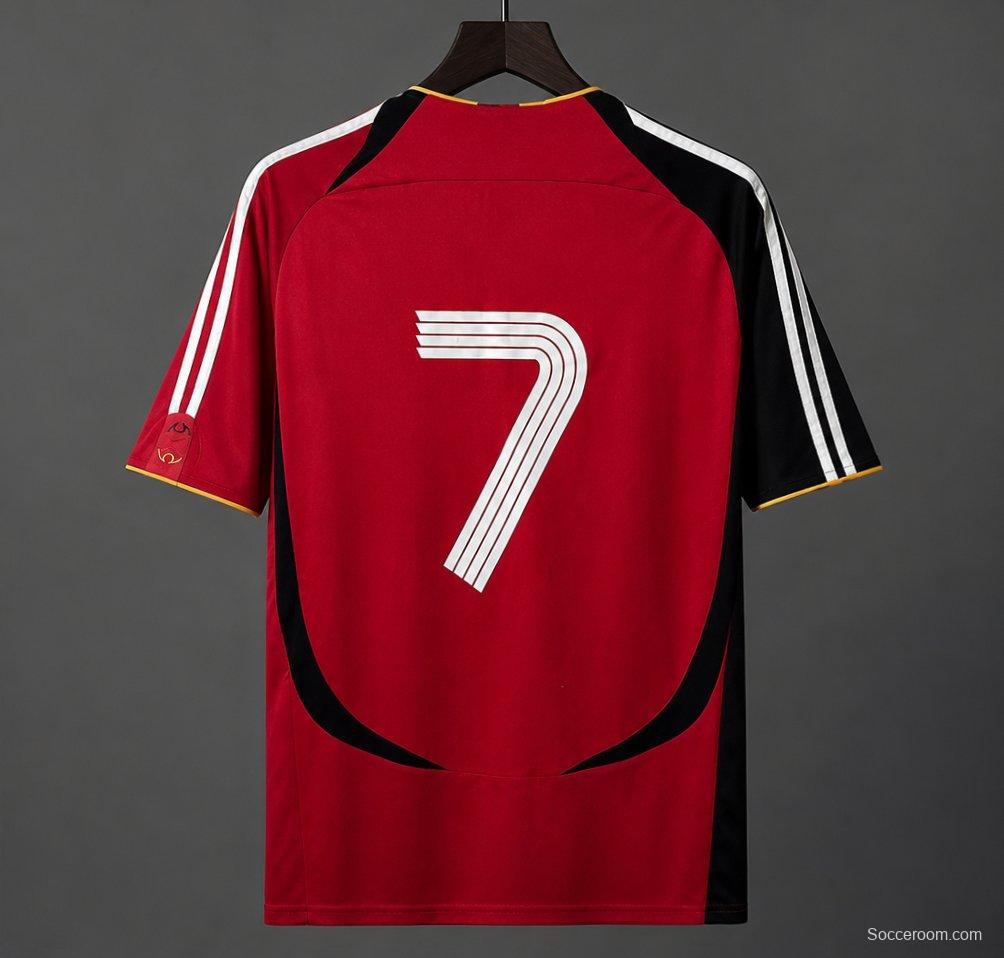 Retro 2006 Germany Away Red Jersey