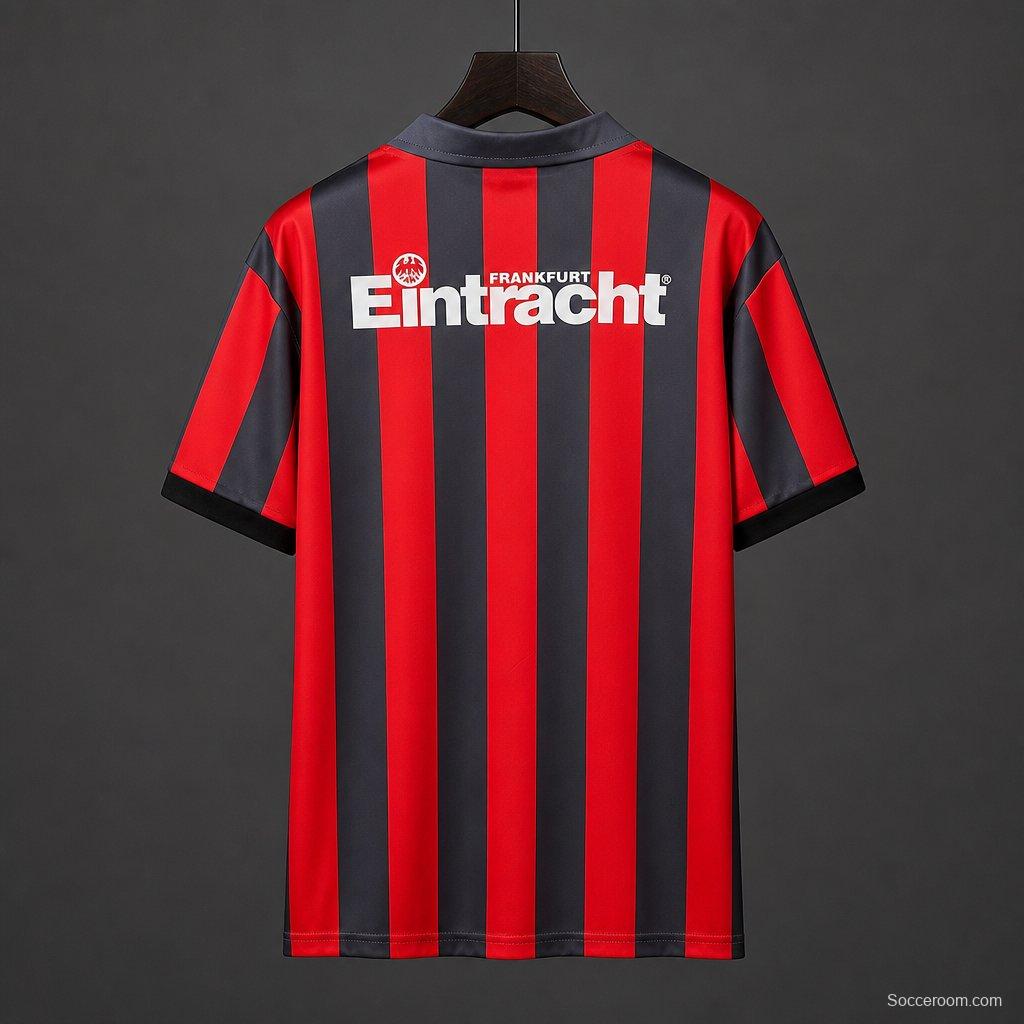 Retro 92/93 Eintracht Frankfurt Home Jersey