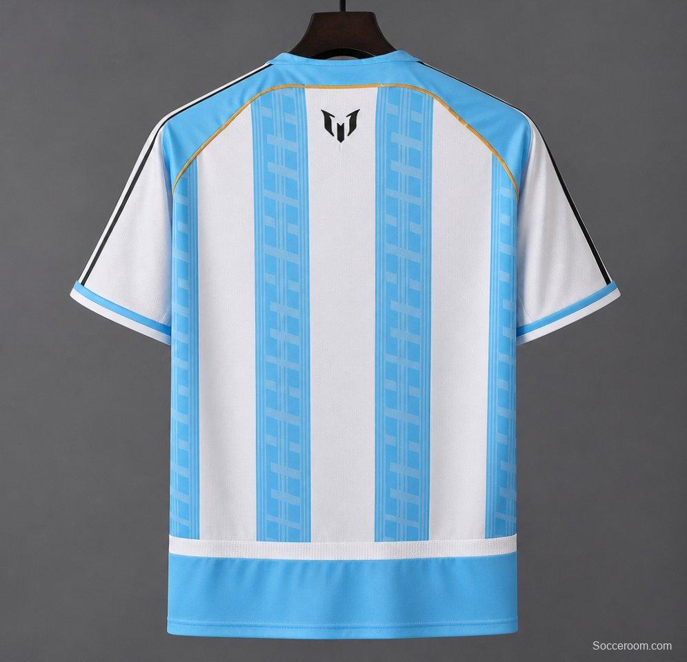 2026 Argentina Kith x Messi x Adidas 15th Anniversary Special Jersey